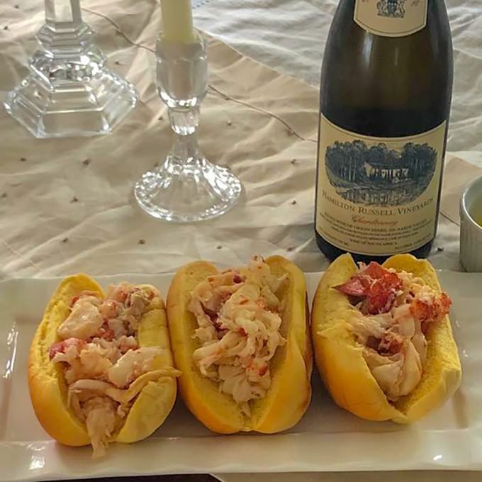 Lobster-wine
